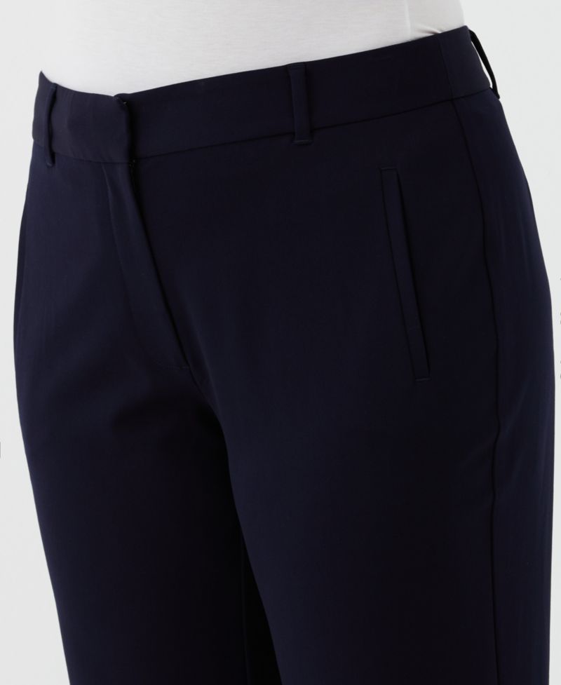 Petite Straight Leg Ankle Pants