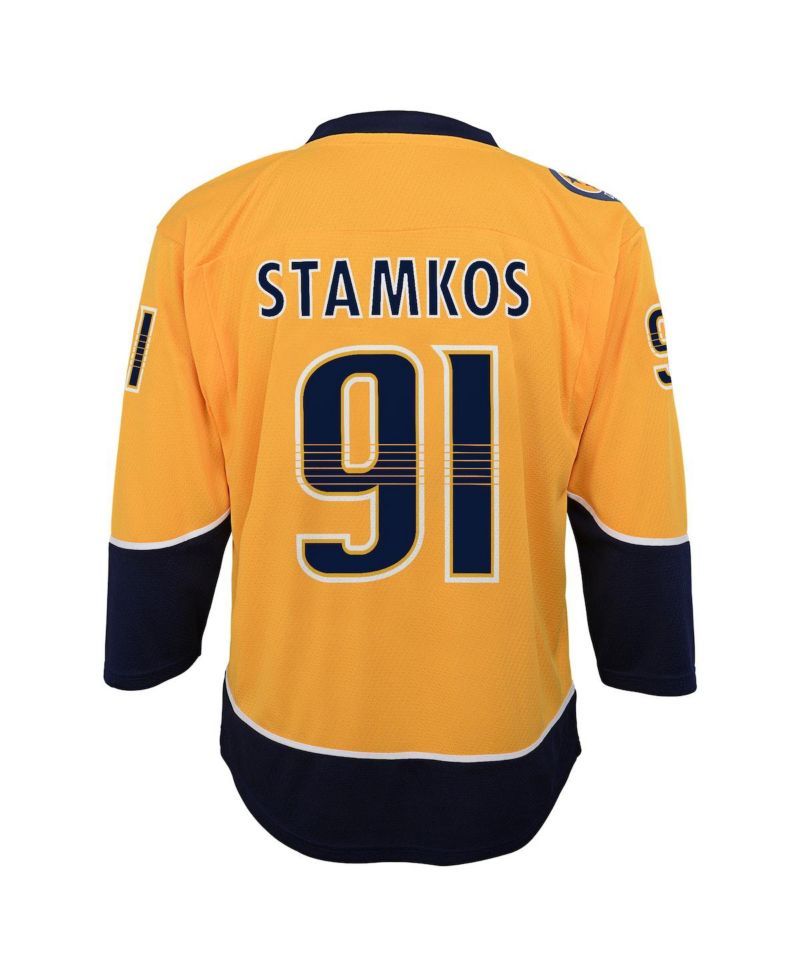 Big Boys and Girls Steven Stamkos Gold Nashville Predators Alternate Replica Player Jersey