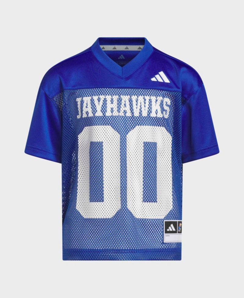 Big Boys and Girls Blue Kansas Jayhawks Tailgate Jersey