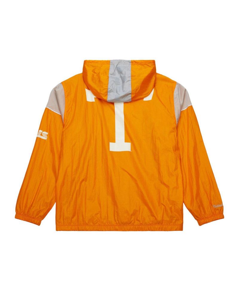 Men's Tennessee Orange Tennessee Volunteers Anorak Vintage Logo Half-Zip Hoodie Jacket