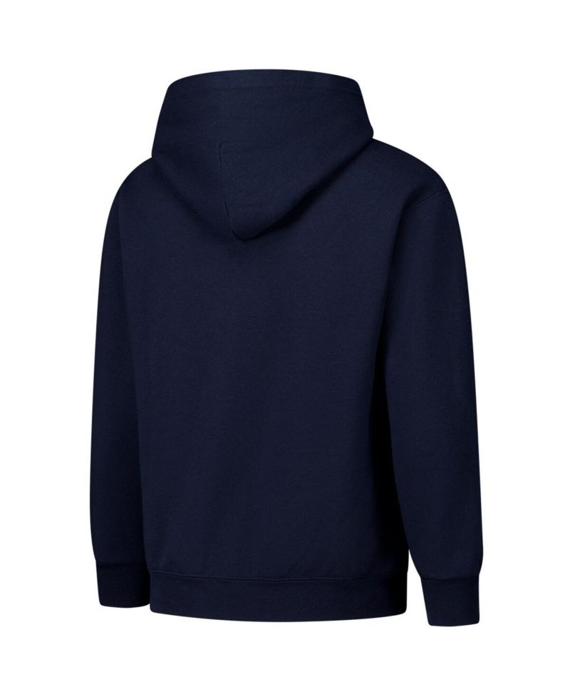 Big Boys and Girls Navy North Carolina Tar Heels Campus Pullover Hoodie