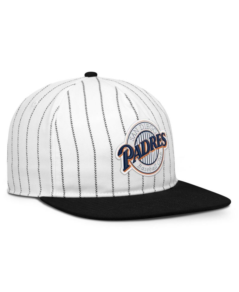 Men's White/Black San Diego Padres Cooperstown Collection Pro Adjustable Hat