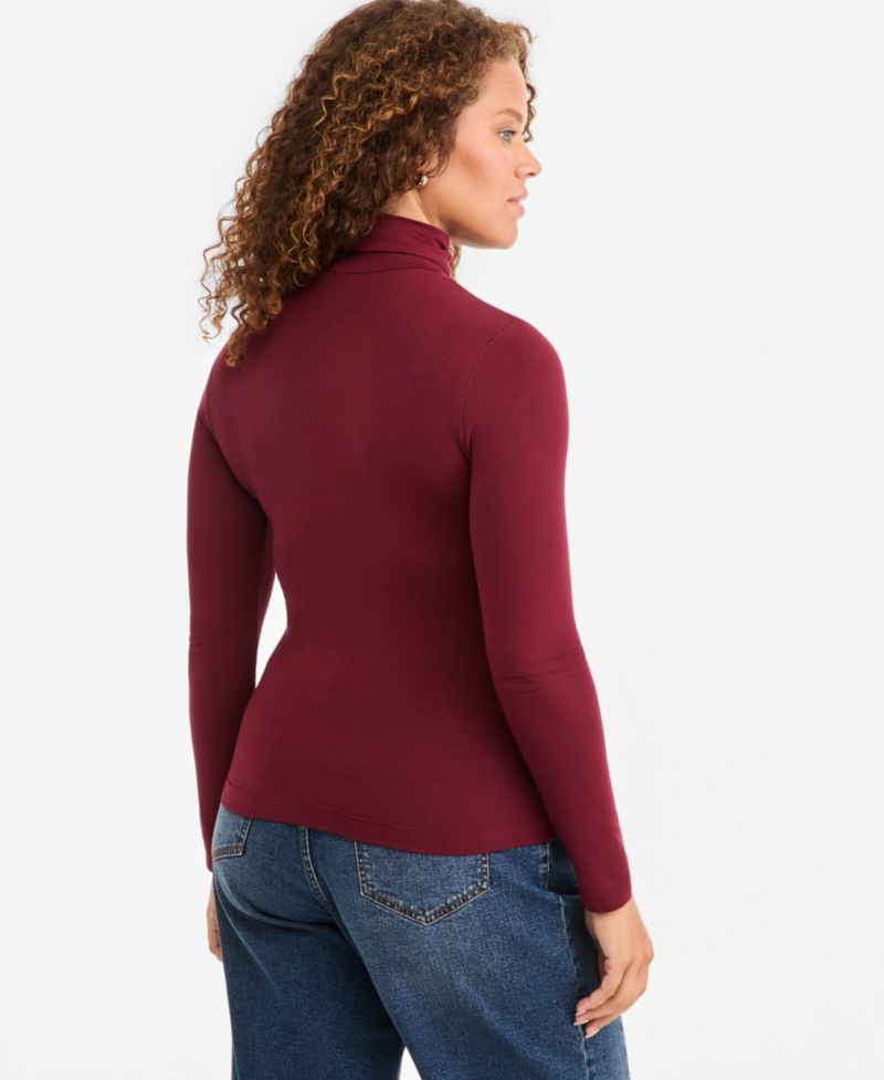 Women's Modal Long Sleeve Turtleneck