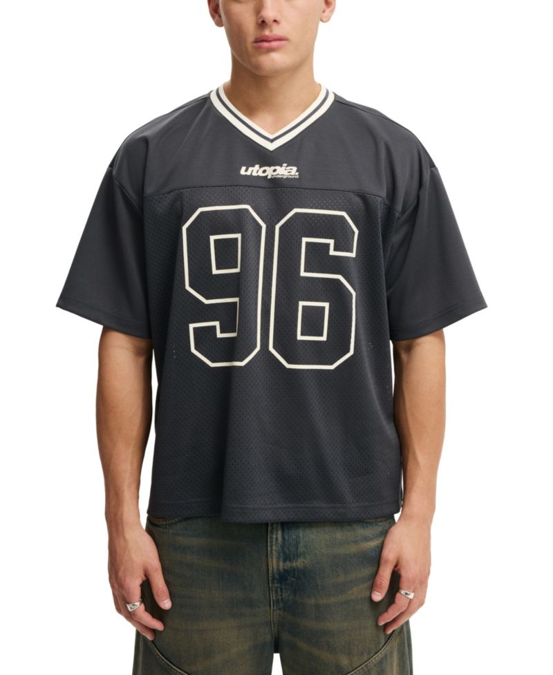Men's Short-Sleeve Football Jersey T-Shirt