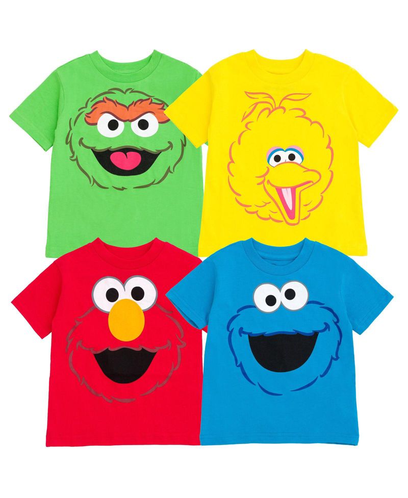 Toddler 4-Pack Short Sleeve T-Shirts