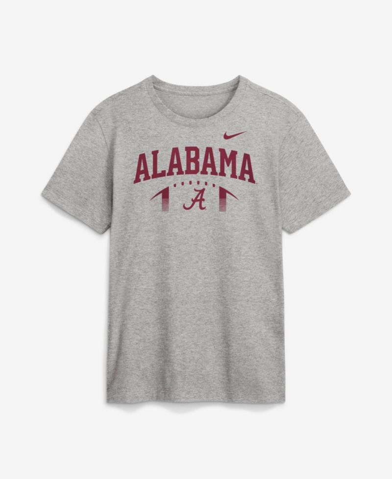 Men's Heather Gray Alabama Crimson Tide Primetime Football Icon T-Shirt
