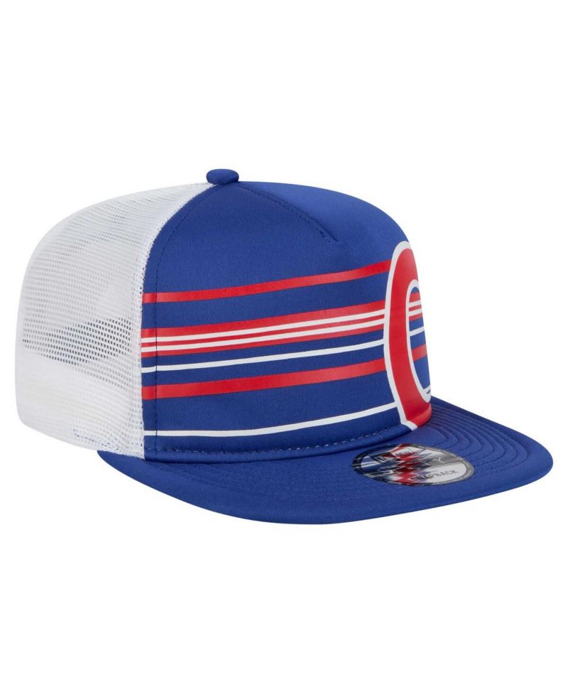 Men's Royal Chicago Cubs 9FIFTY A-Frame Trucker Snapback Hat