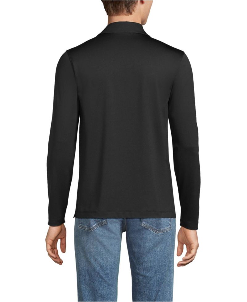Men's Rapid Dry Long Sleeve Modern Fit Polo