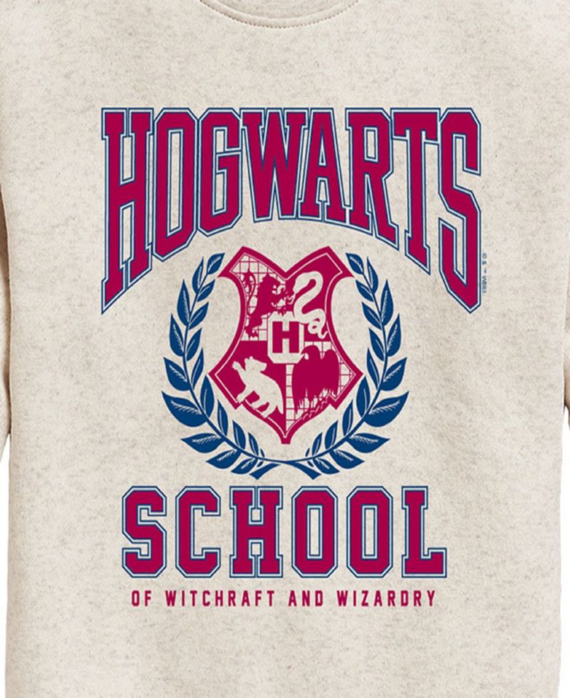 Big Girls Hogwarts Graphic Raglan Top