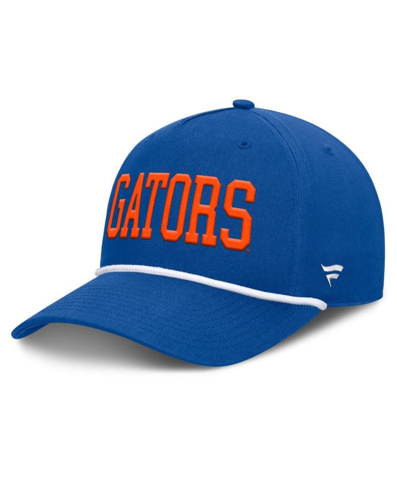 Men's Royal Florida Gators Foul Ball Rope Adjustable Hat
