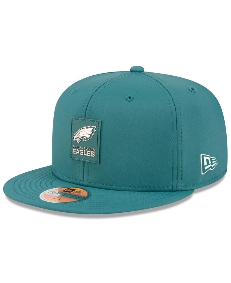 Men's Midnight Green Philadelphia Eagles 2025 Sideline 59FIFTY Fitted Hat