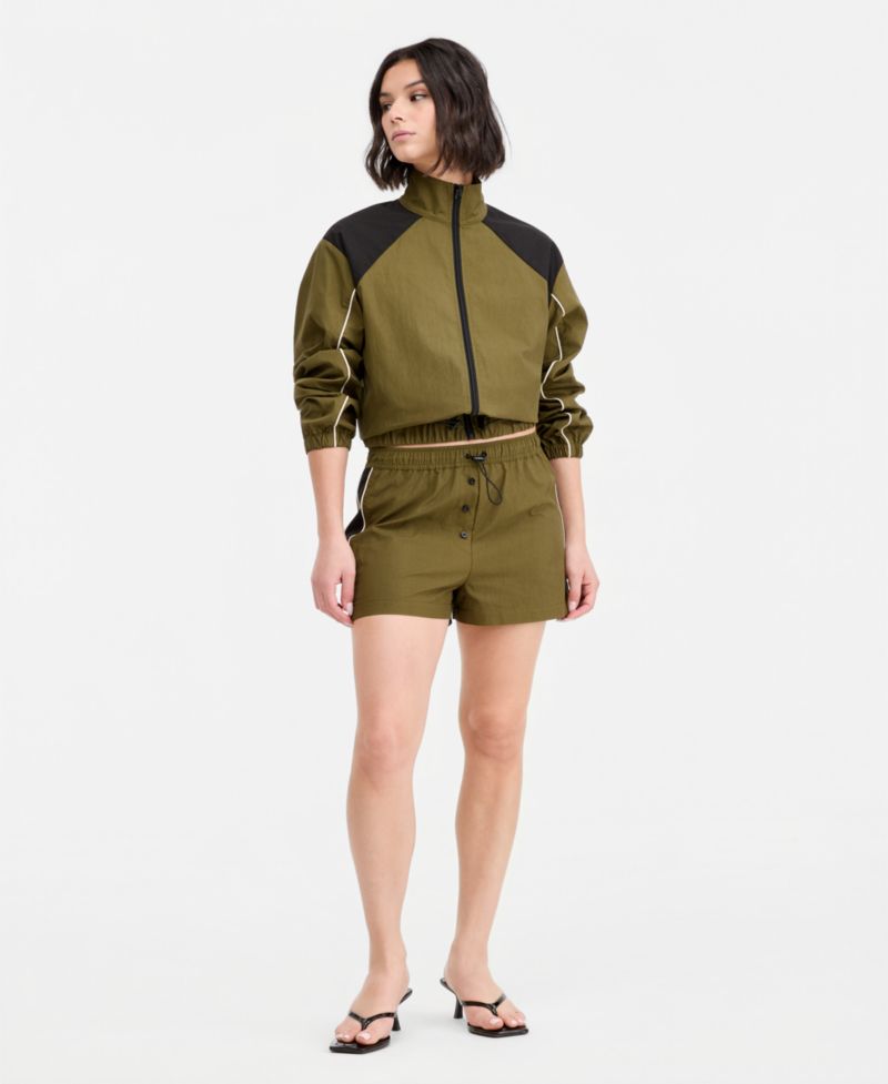 Women's Side-Striped Track Shorts