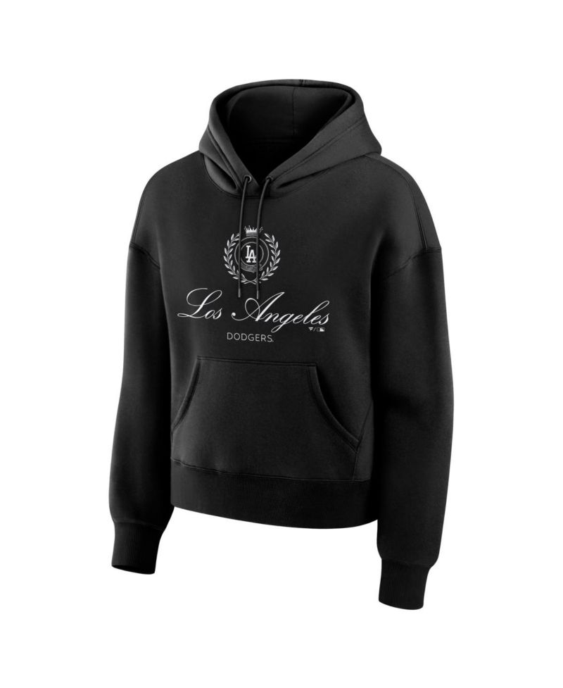 Women's Black Los Angeles Dodgers Legacy Fleece Hoodie