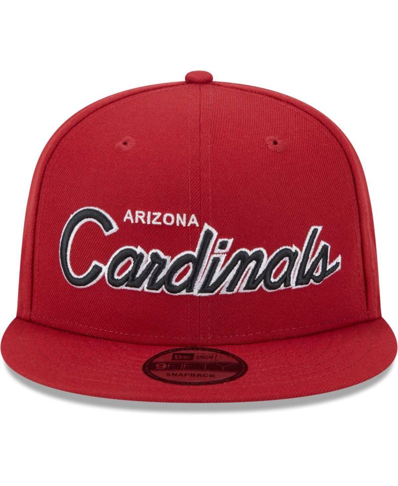Men's Cardinal Arizona Cardinals Main Script 9FIFTY Snapback Hat