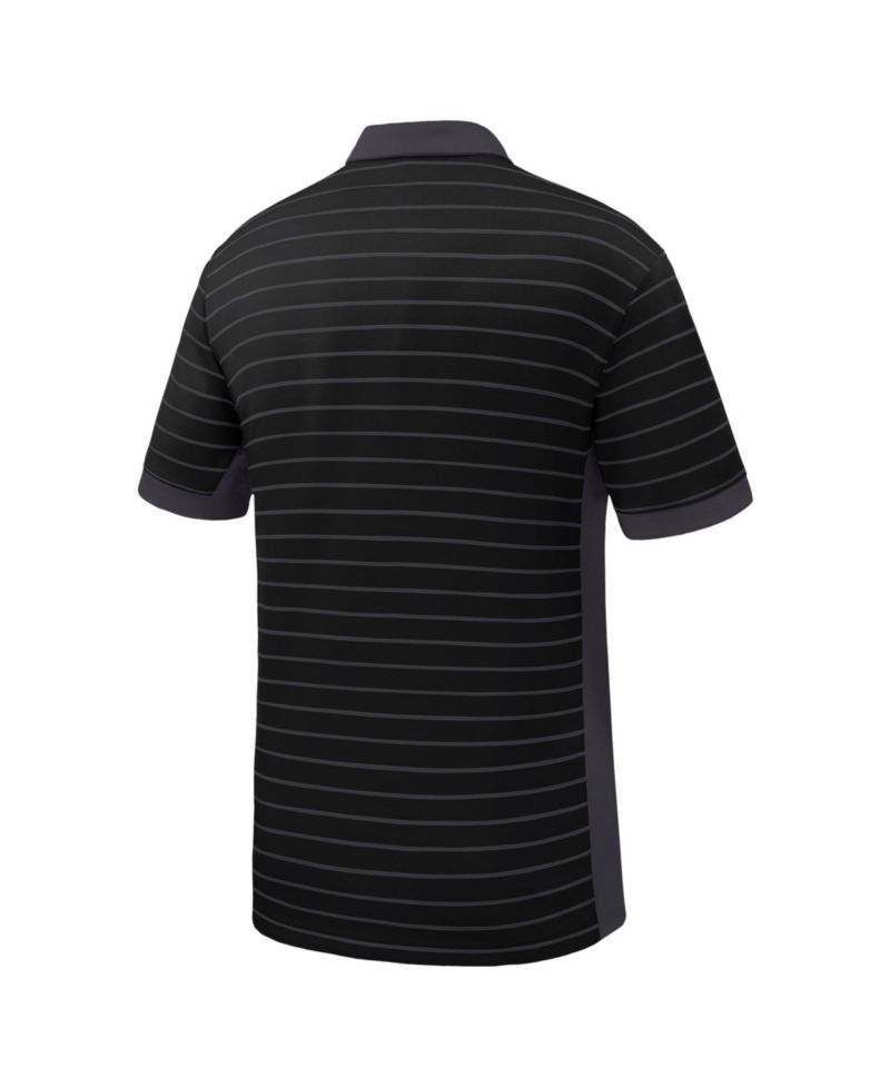 Men's Black LA28 Summer Olympics Victory Stripe Dri-FIT Polo Shirt