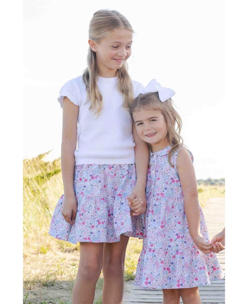 Big Girl Floral Skirt