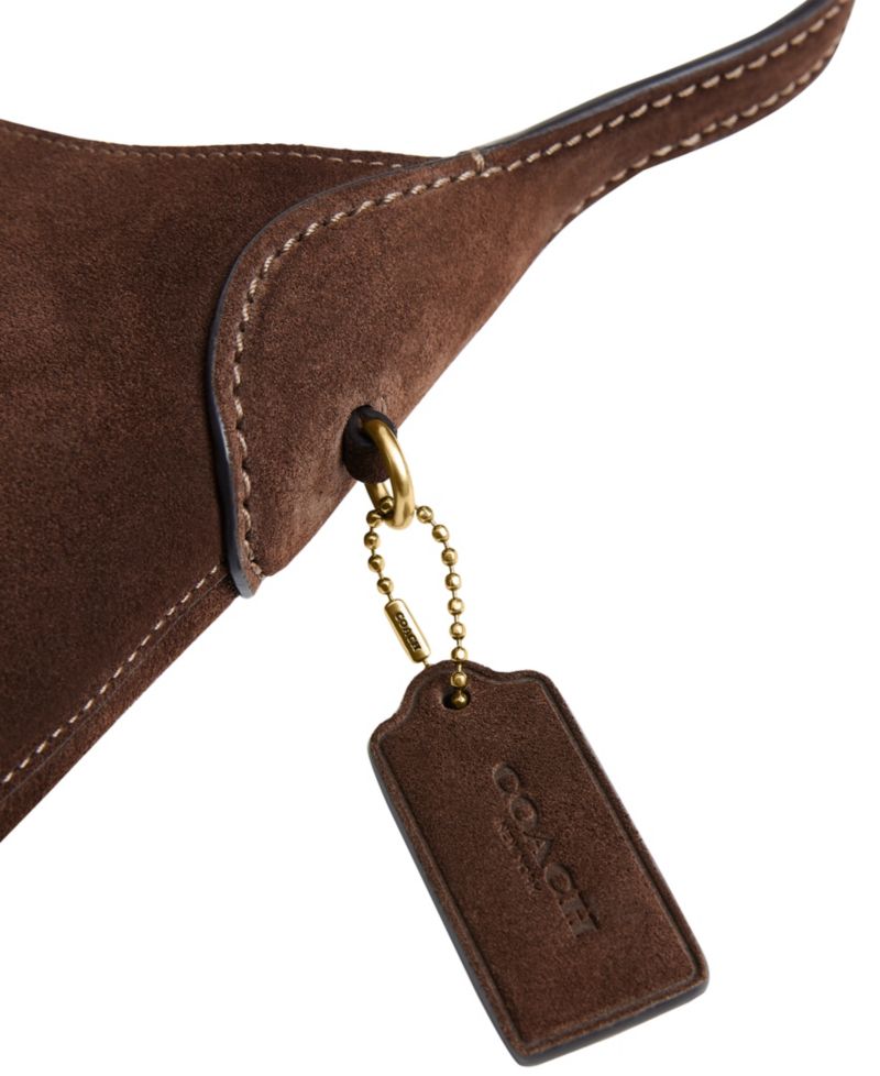 Brooklyn Small Suede Shoulder Bag 26