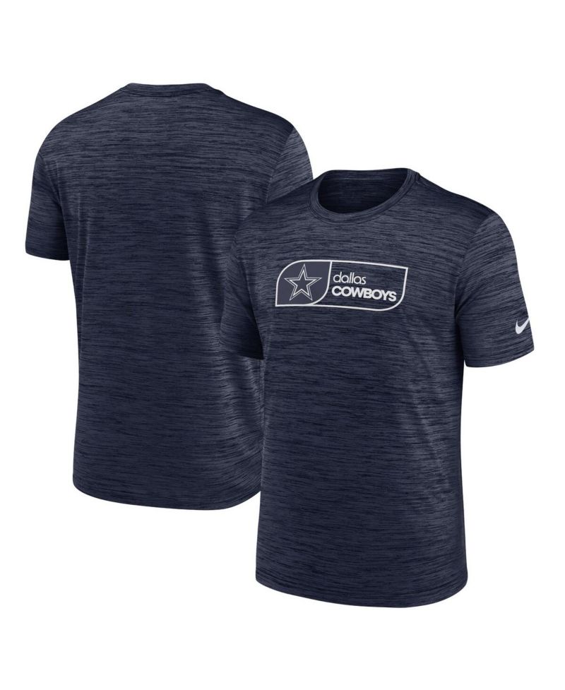 Men's Navy Dallas Cowboys Big & Tall Velocity T-Shirt