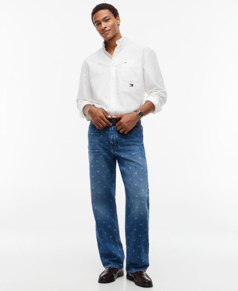 Men's American Icons Straight-Leg Relaxed-Fit Jeans