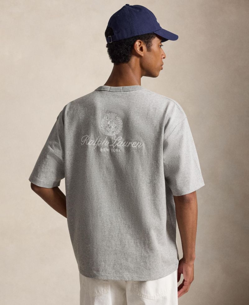 Men's Jersey Graphic Relaxed-Fit T-Shirt