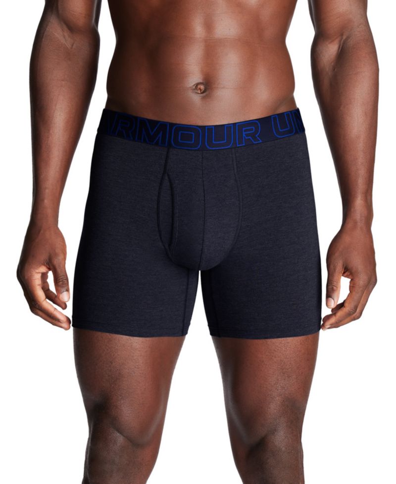 Men's 3-Pack Performance Solid 6" Boxer Briefs