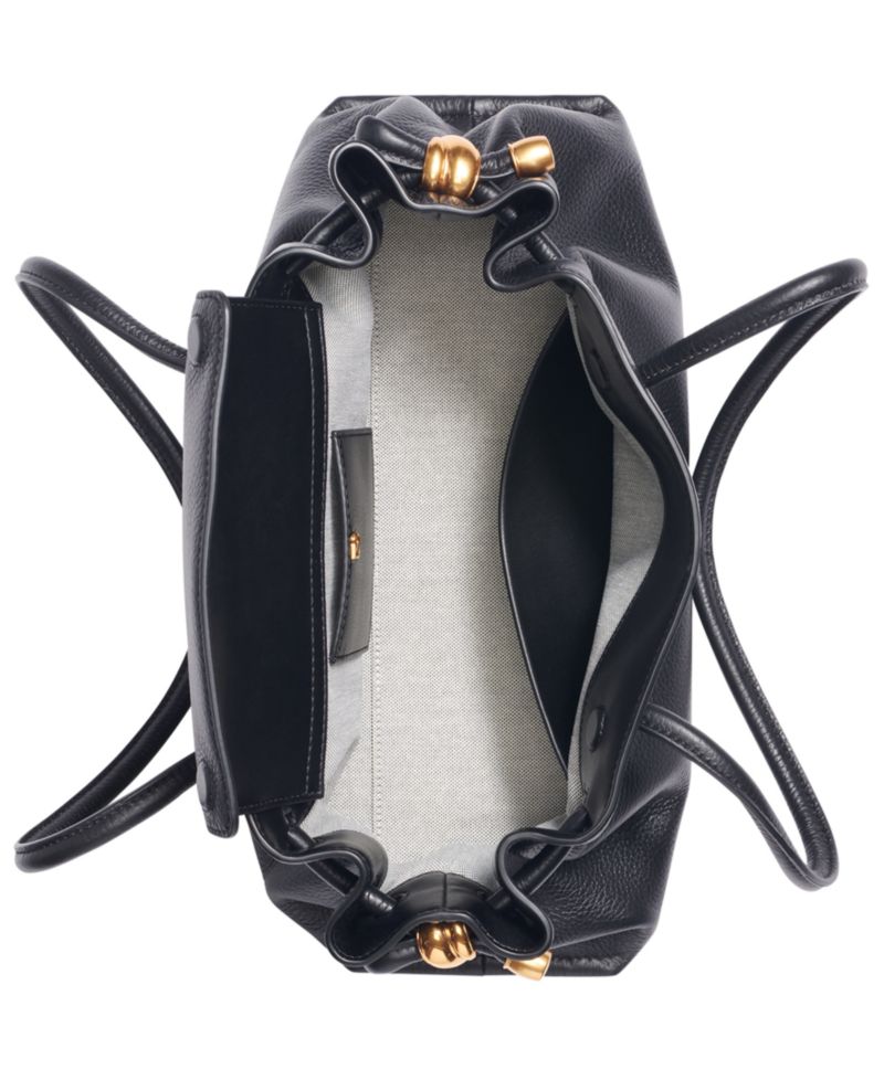 Cashmere Leather Medium Tote Handbag