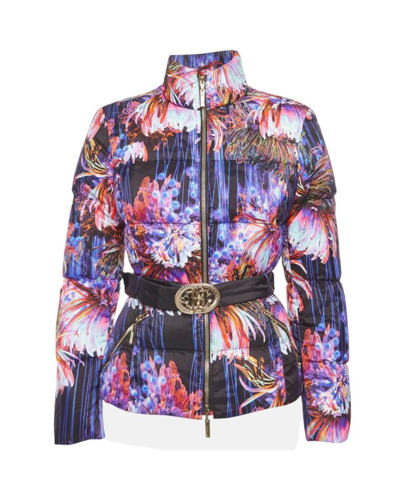 Women's Printed Nylon Down Puffer Jacket