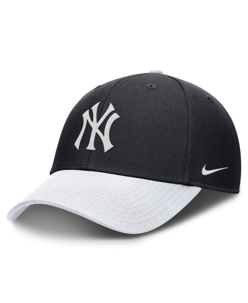 Men's Navy/White New York Yankees Dri-FIT Club Adjustable Hat