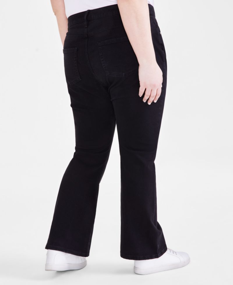 Petite Mid-Rise Curvy Bootcut Jeans, Petite & Petite Short