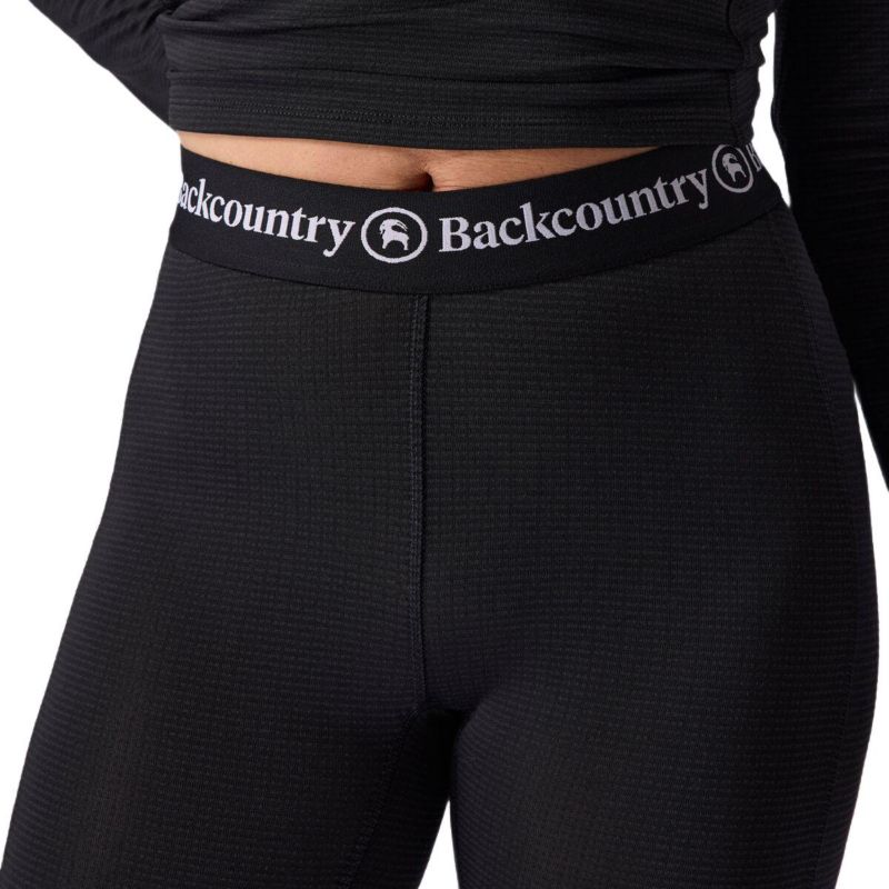 Women's BGA Pines Microgrid Ultra-Lt Baselayer Bottom Lightweight Long Underwear Bottoms