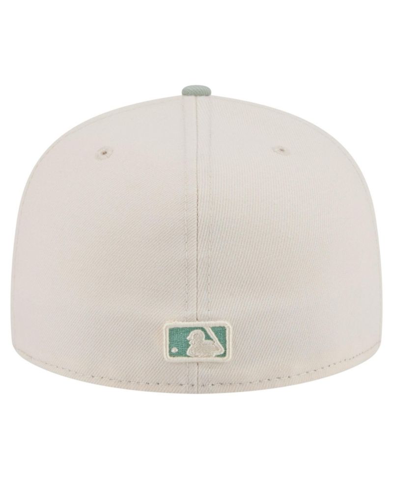 Men's Cream/Green San Francisco Giants Color Pack 59FIFTY Fitted Hat