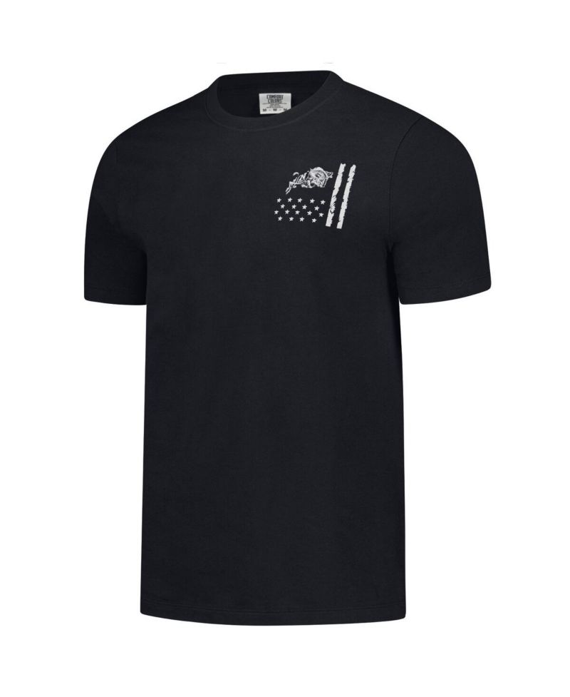 Men's Black Navy Midshipmen Comfort Colors OHT Camo Overlay T-Shirt