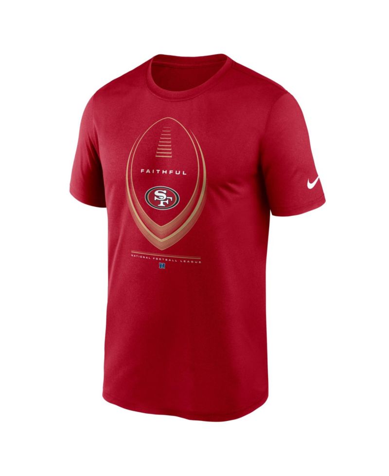 Men's Scarlet San Francisco 49ers Legend Icon Dri-FIT T-Shirt
