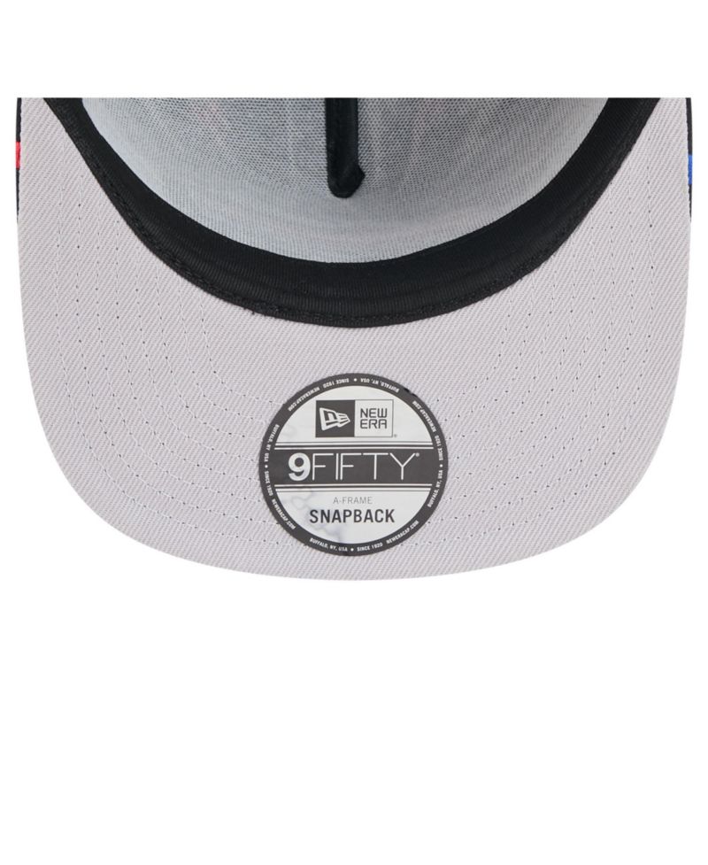 Men's Black Buffalo Bills Bolt A-Frame 9FIFTY Snapback Hat