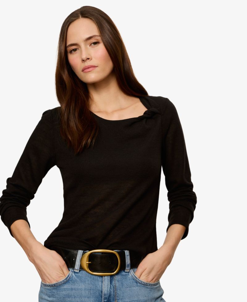 Women's Suki Long-Sleeve Twist T-Shirt