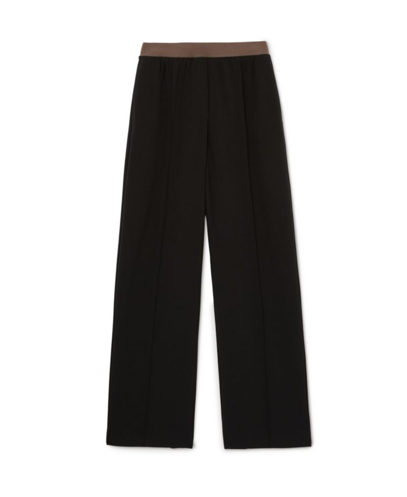 Women's Wilde Wide-Leg Elasticated-Waist Trousers