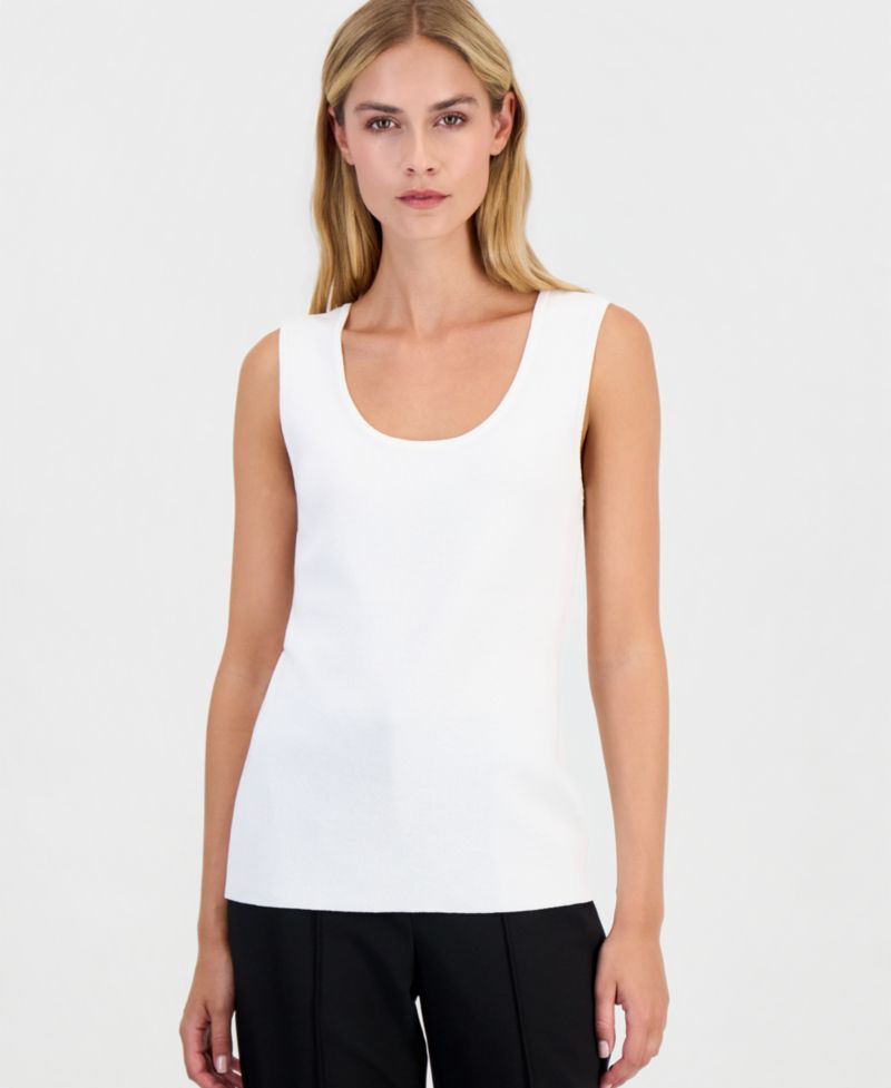 Women's Scoop-Neck Sleeveless Top