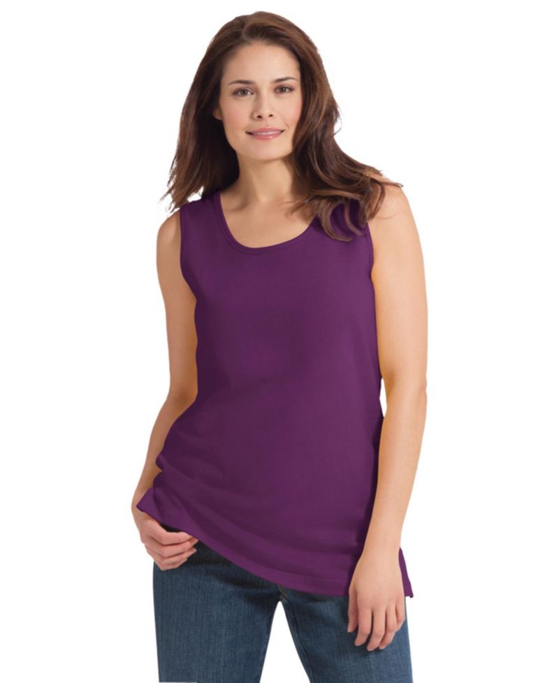 Plus Size Perfect Scoopneck Tank Top