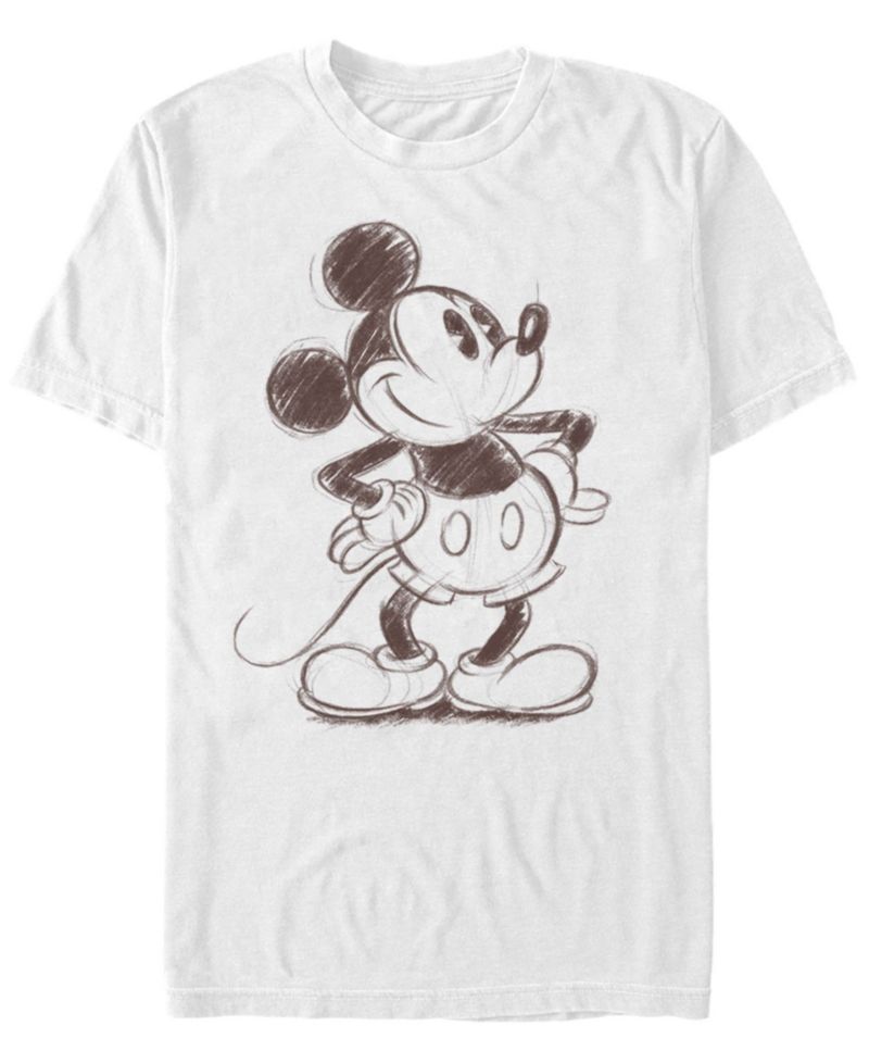 Men's Sketchy Mickey Short Sleeve T-Shirt