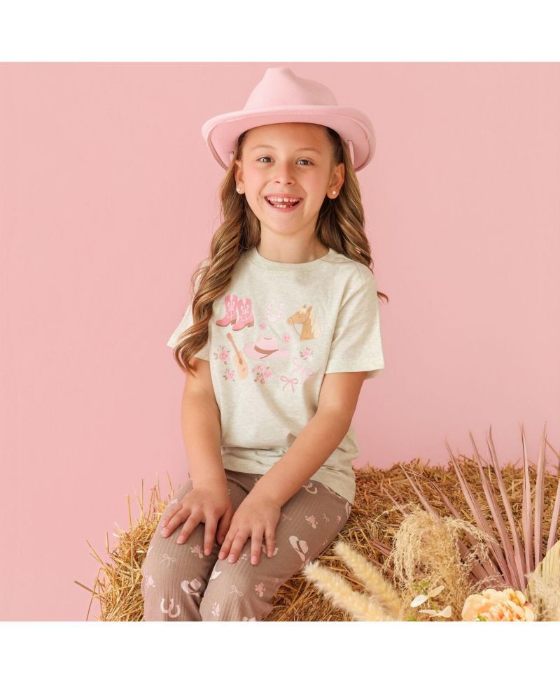 Baby Girls (3M-24M) Howdy Darling Western Flare Legging