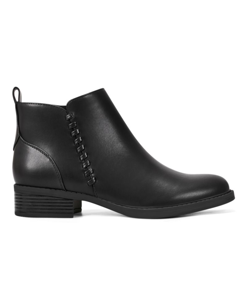 Women's Lorand Almond Toe Block Heel Booties