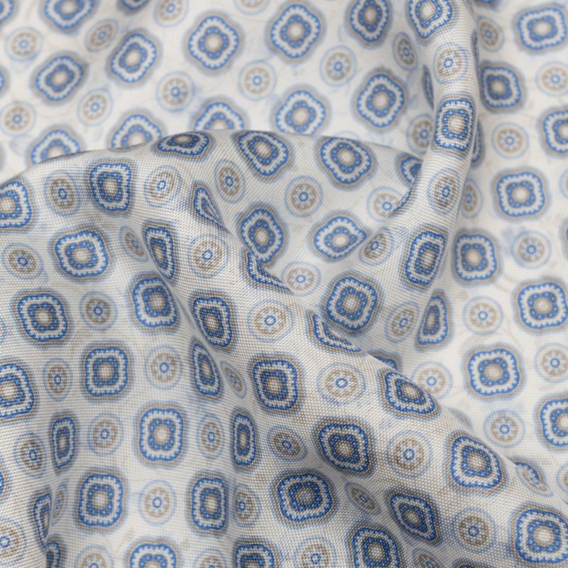 Men's Italo Double Sided Silk Pocket Square