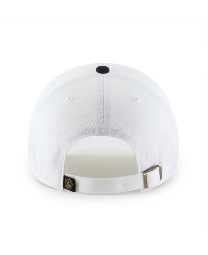 Men's White Atlanta United FC Two-Tone Clean Up Adjustable Hat