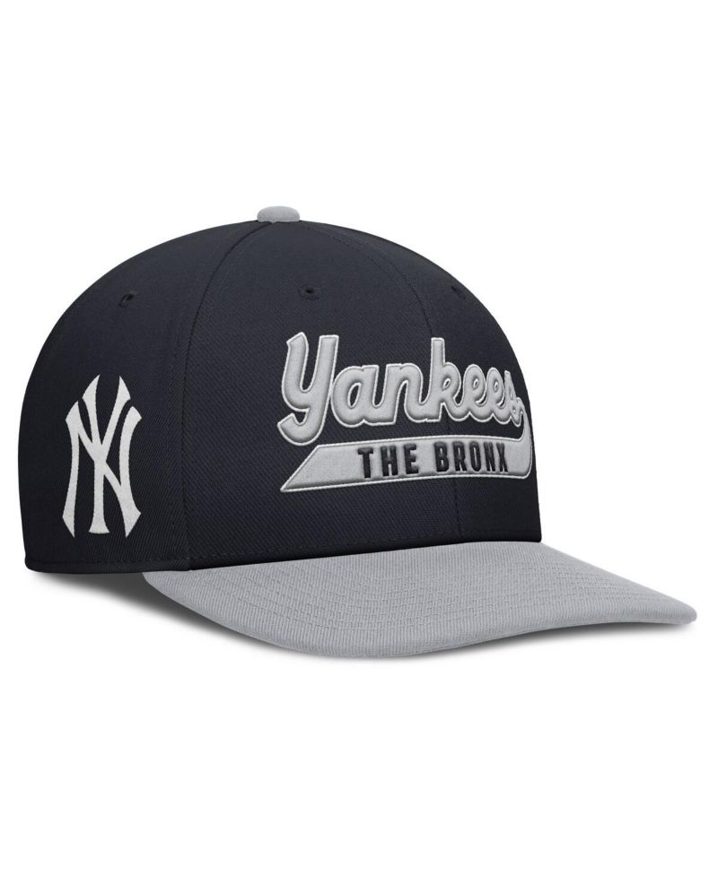 Men's Navy/Gray New York Yankees Pro Performance Snapback Hat
