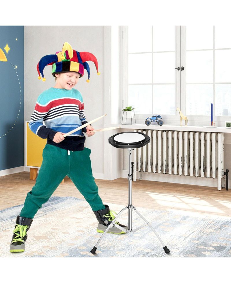 32-Note Glockenspiel Xylophone Percussion Bell Kit with Adjustable Stand