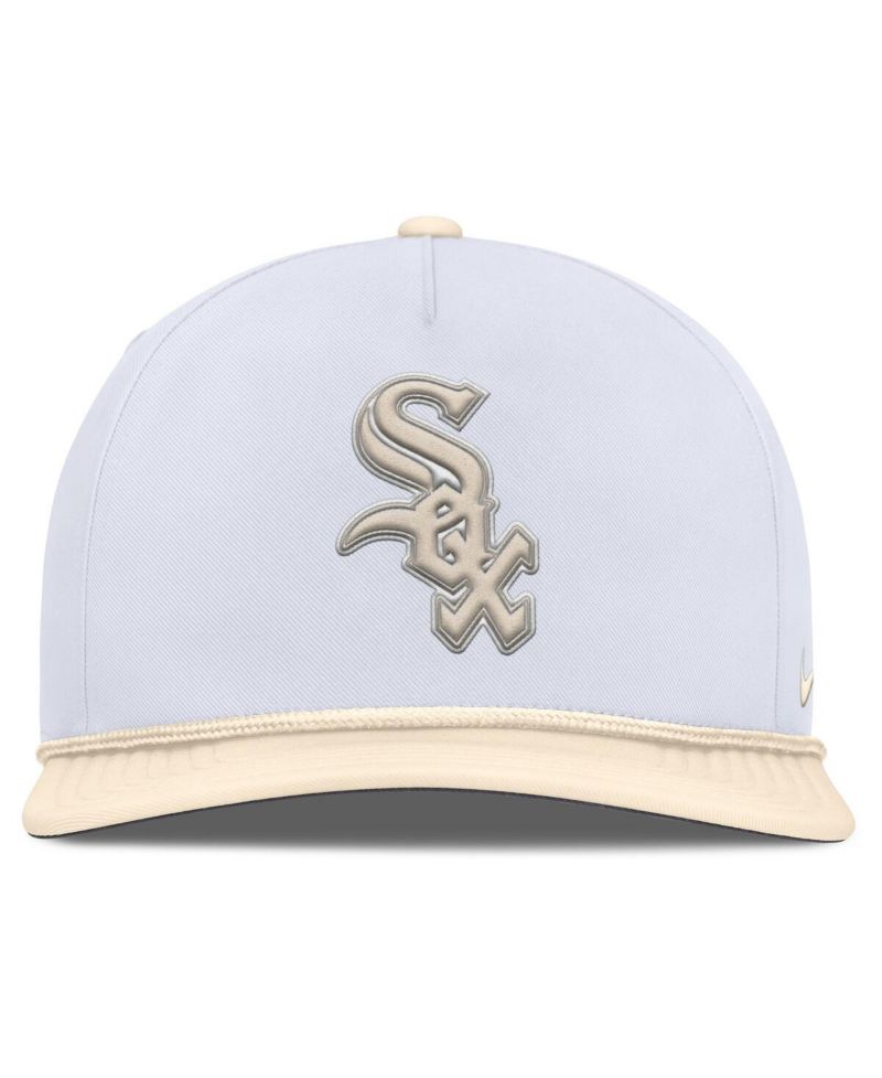 Men's White/Cream Chicago White Sox Pro Performance Snapback Hat