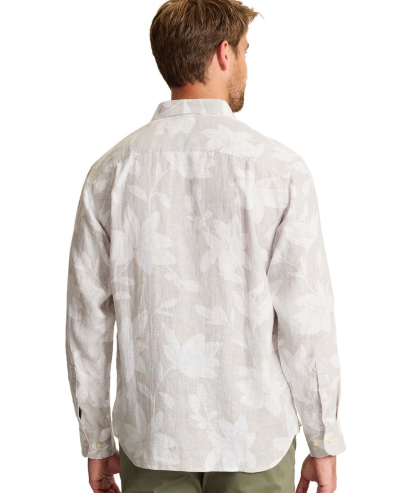 Men's Reverse-Print Woven Shirt