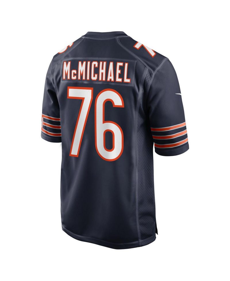 Men's Steve McMichael Navy Chicago Bears Retired Player Game Jersey