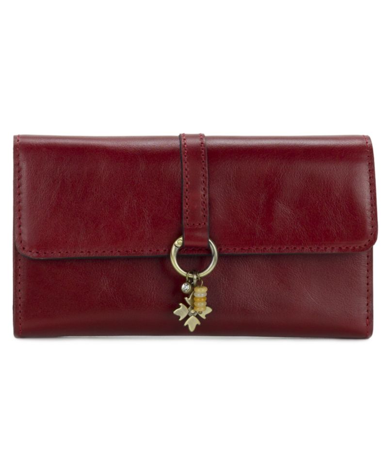 Lottie Boxed Full Grain Leather Trifold Wallet