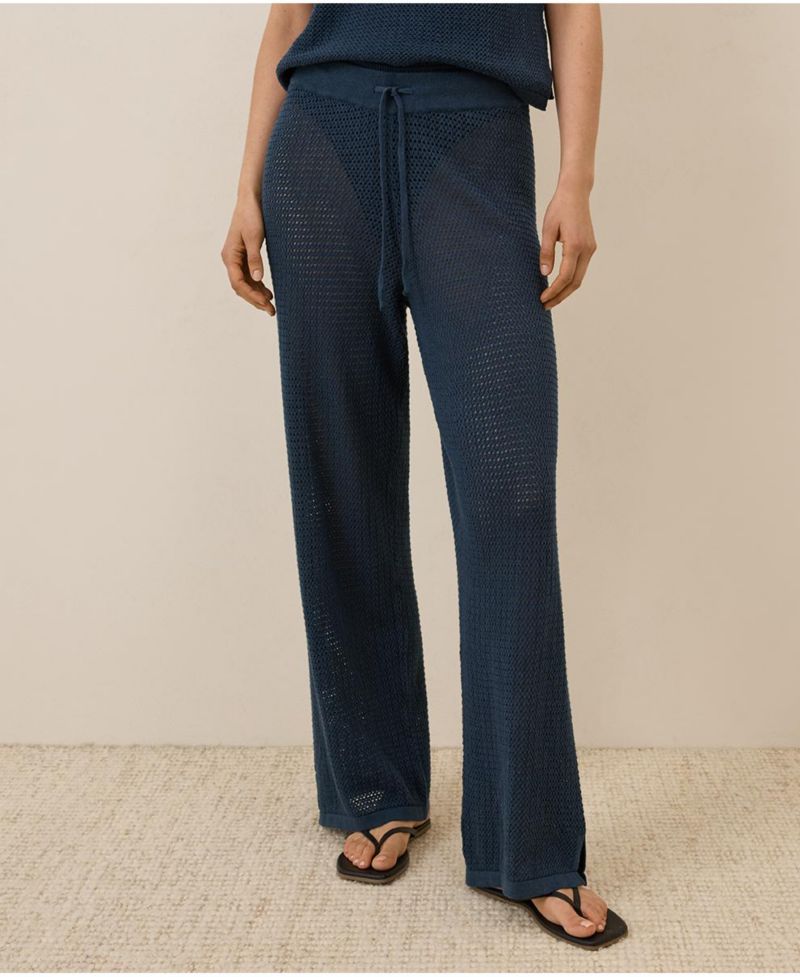 Women's Beachside Crochet Knit Pant